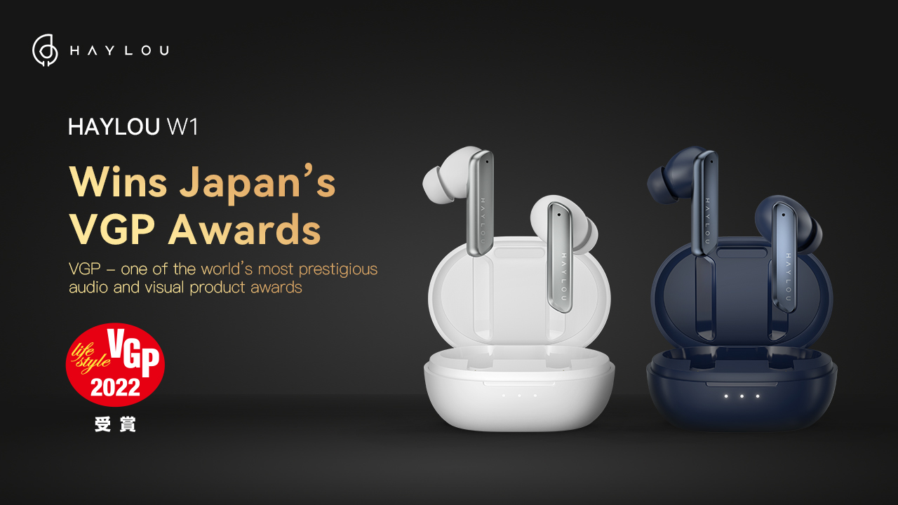 Haylou W1 Wins Japanese VGP Awards