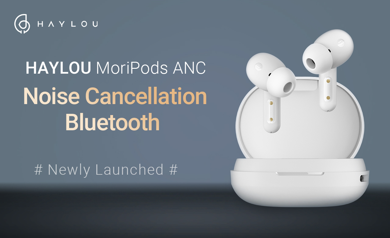 Haylou MoriPods ANC Earbuds com tecnologia de cancelamento de ruído de chamada DSP